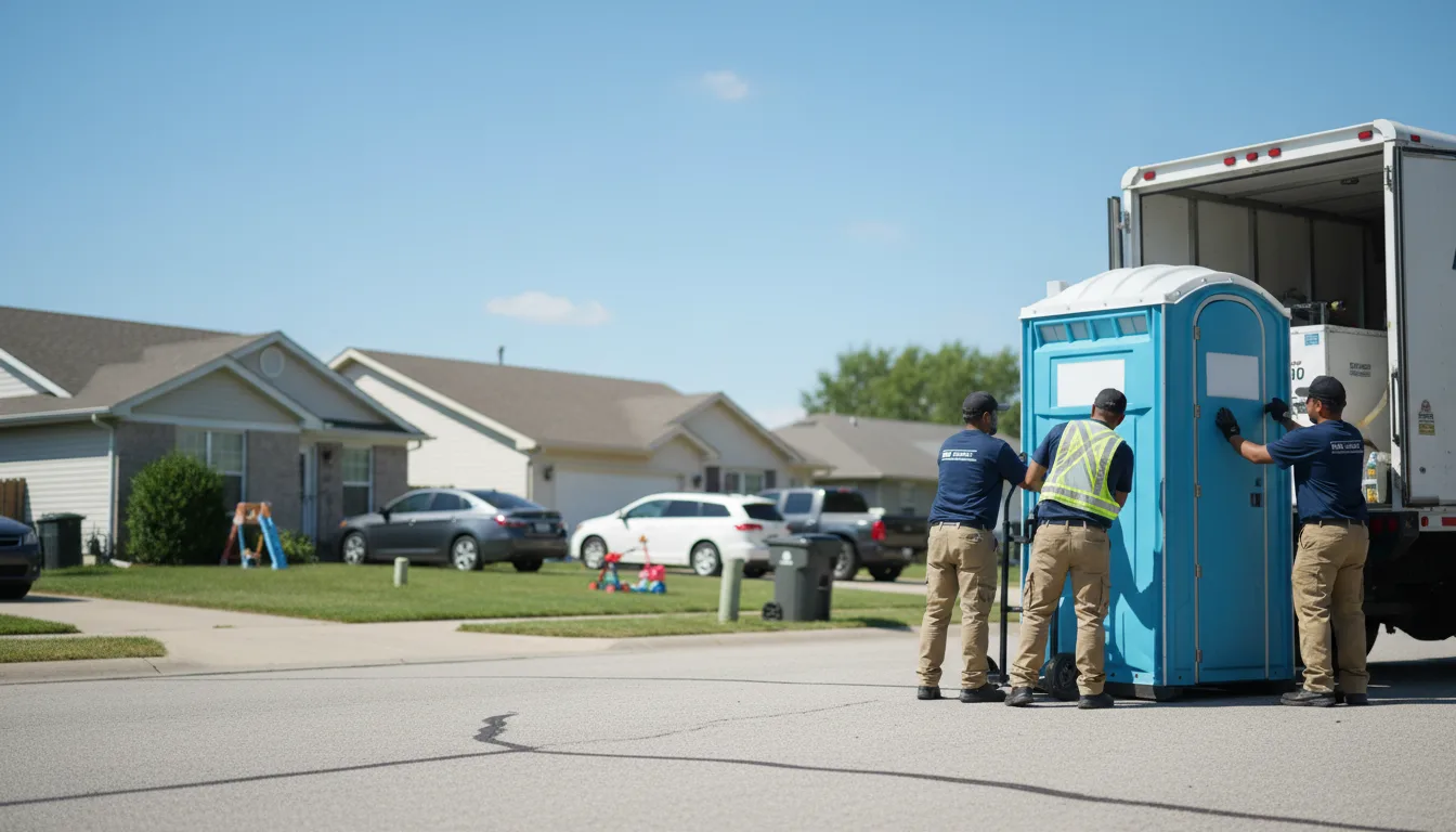 Standard Porta Potty Rentals in Morrisonville, IL near me